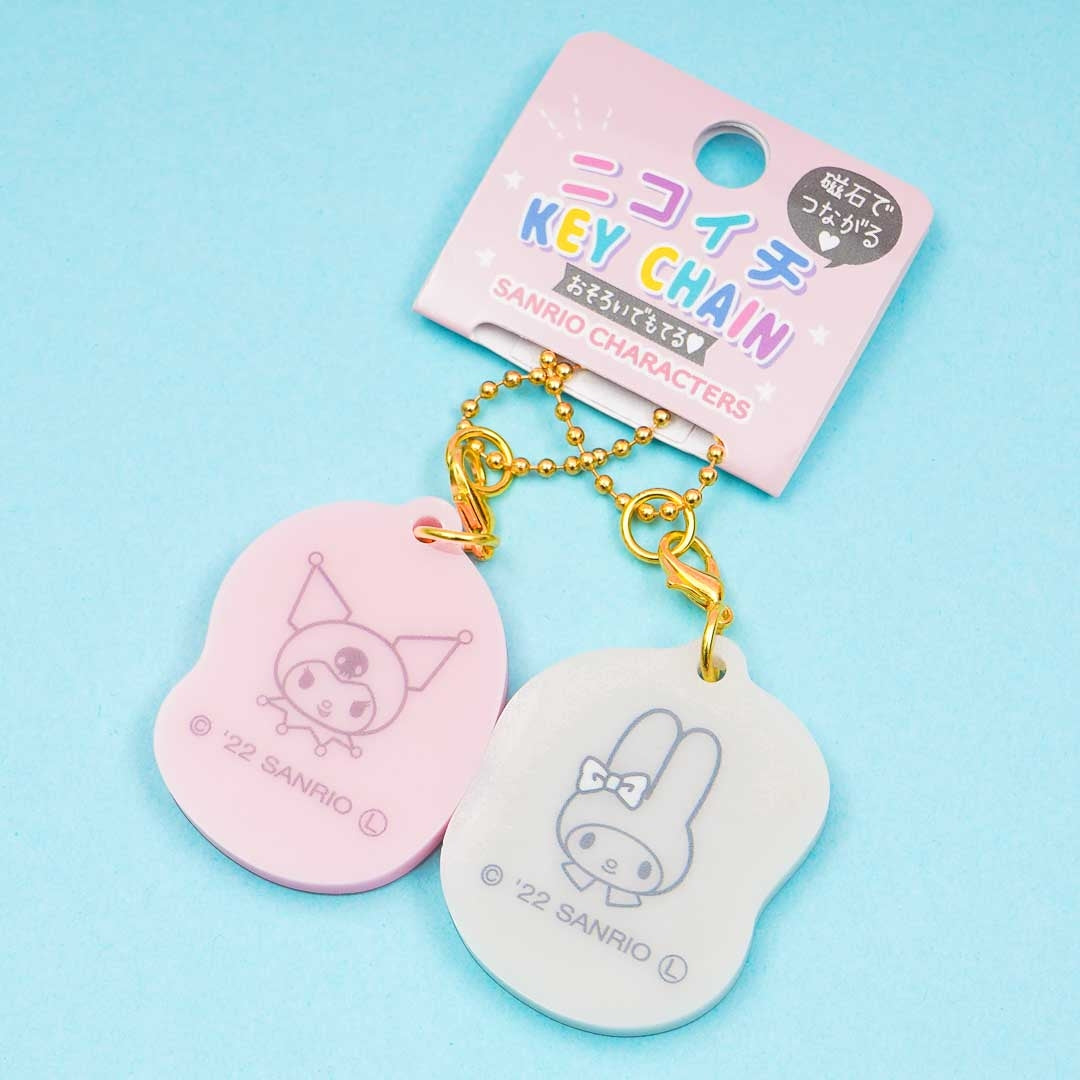 Japan Sanrio My Melody / Kuromi Keychain Key Ring (Secret Melo Kuro) –  Newbie Village