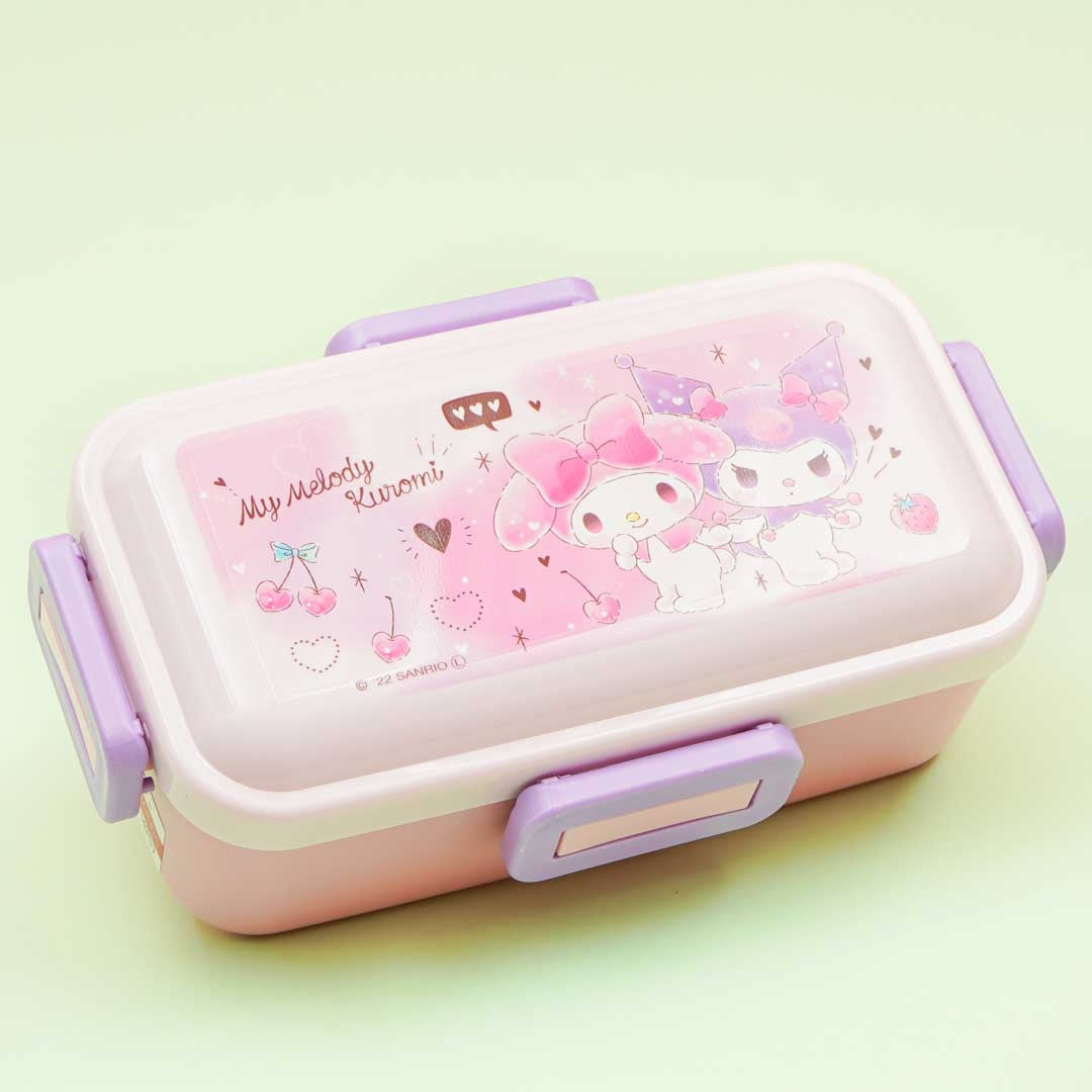 Skater My Melody & Kuromi Lunch Box 530ml As Shown in Figure One Size