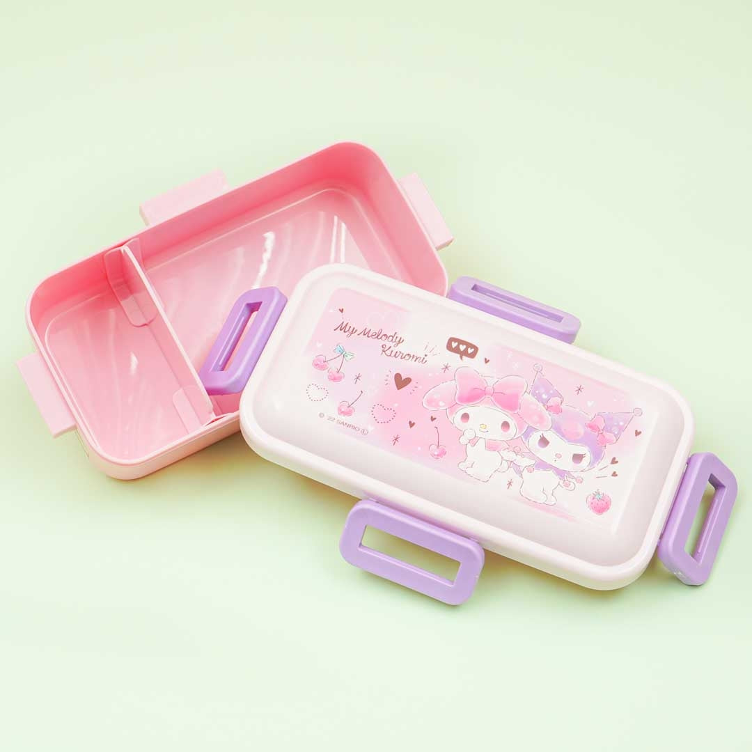 Skater My Melody & Kuromi Lunch Box 530ml As Shown in Figure One Size