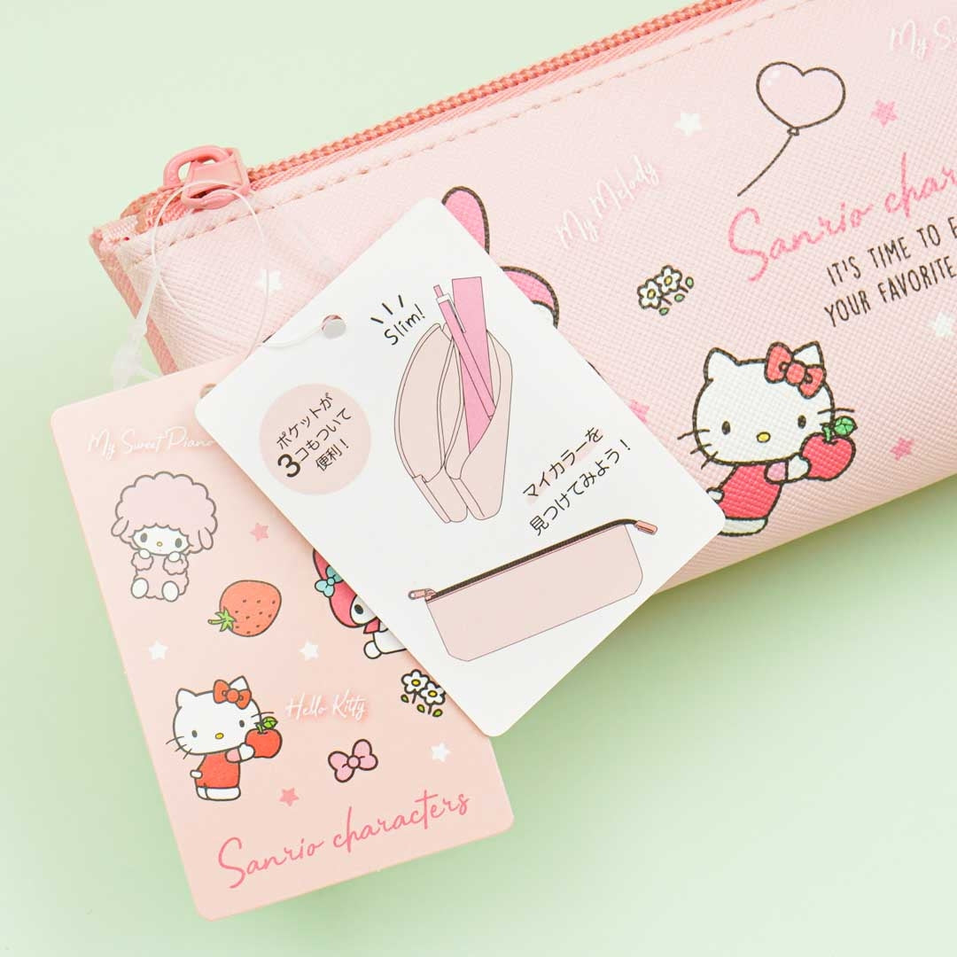 Sanrio Characters Slim Pen Case Hello Kitty