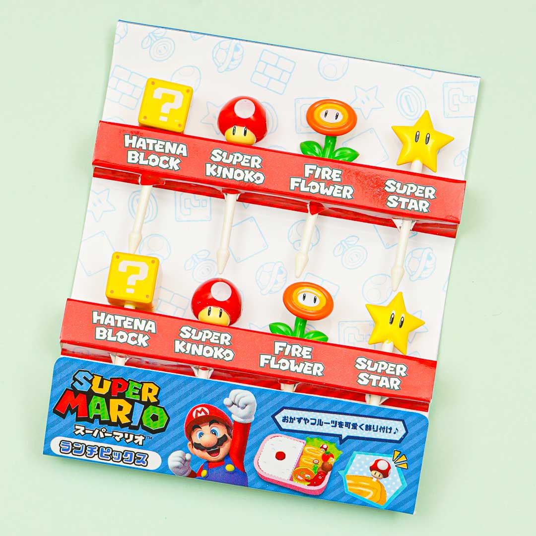 Super Mario Food Pick Set – Blippo