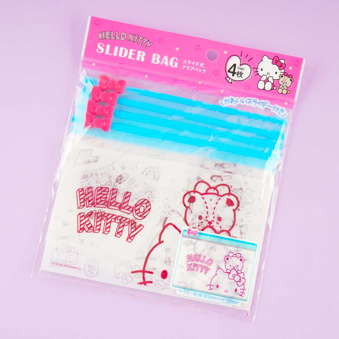 zip lock bags  Hello Kitty Kawaii