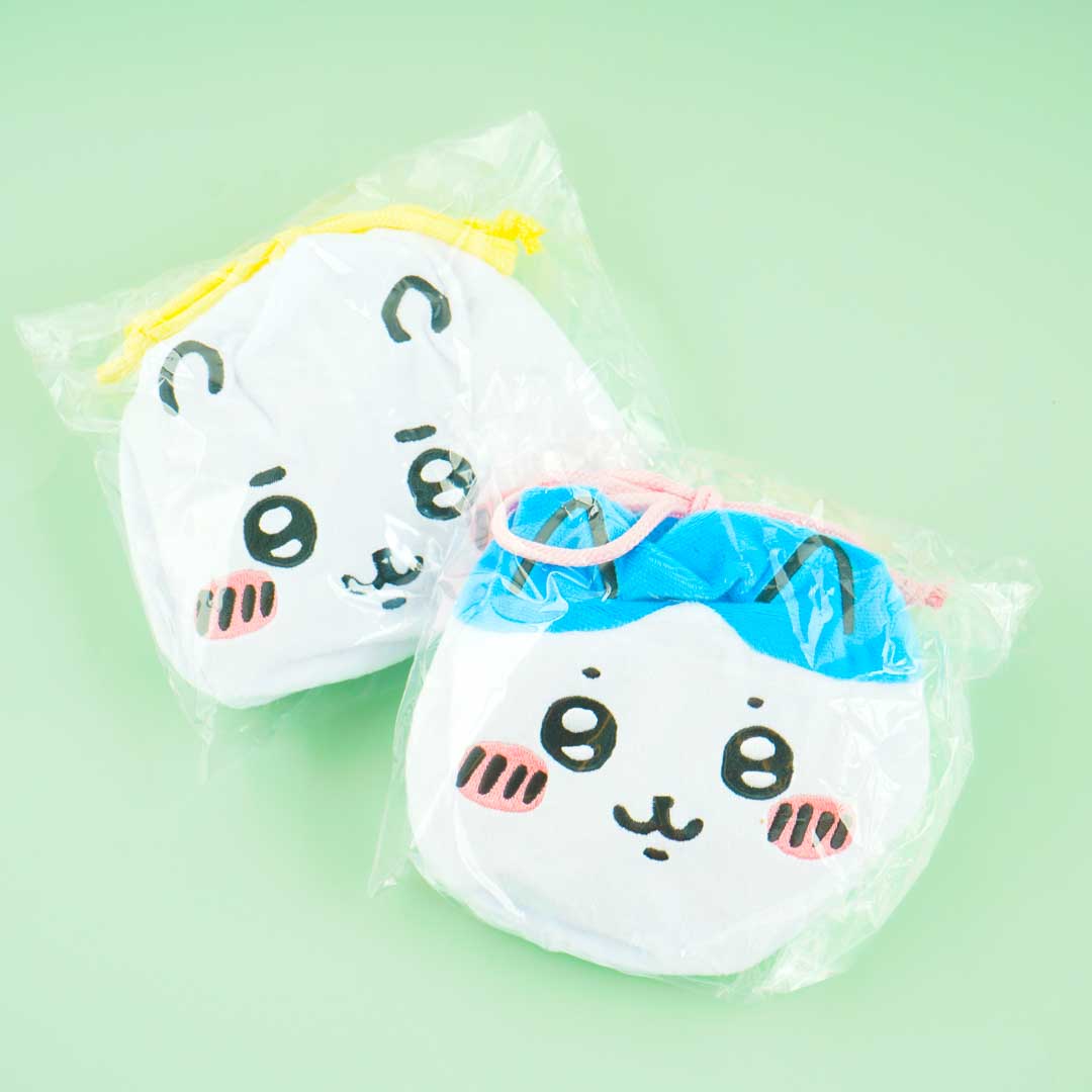 Chiikawa Snacks & Candy Drawstring Pouch