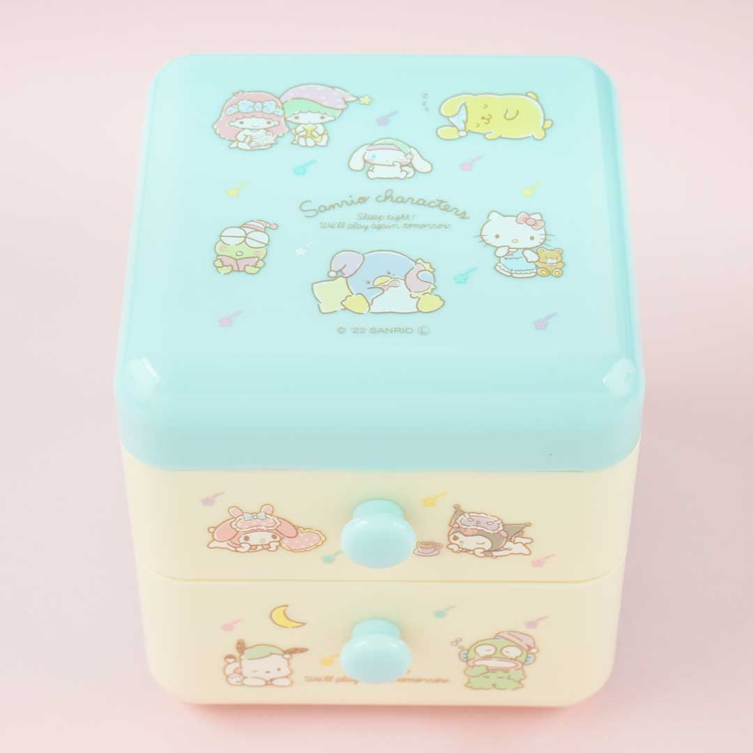 Sanrio Characetrs Hello Kitty Little Twin Stars Cinnamoroll Desk Organizer  Storage w/ Drawers & Partitions Inspired by You.