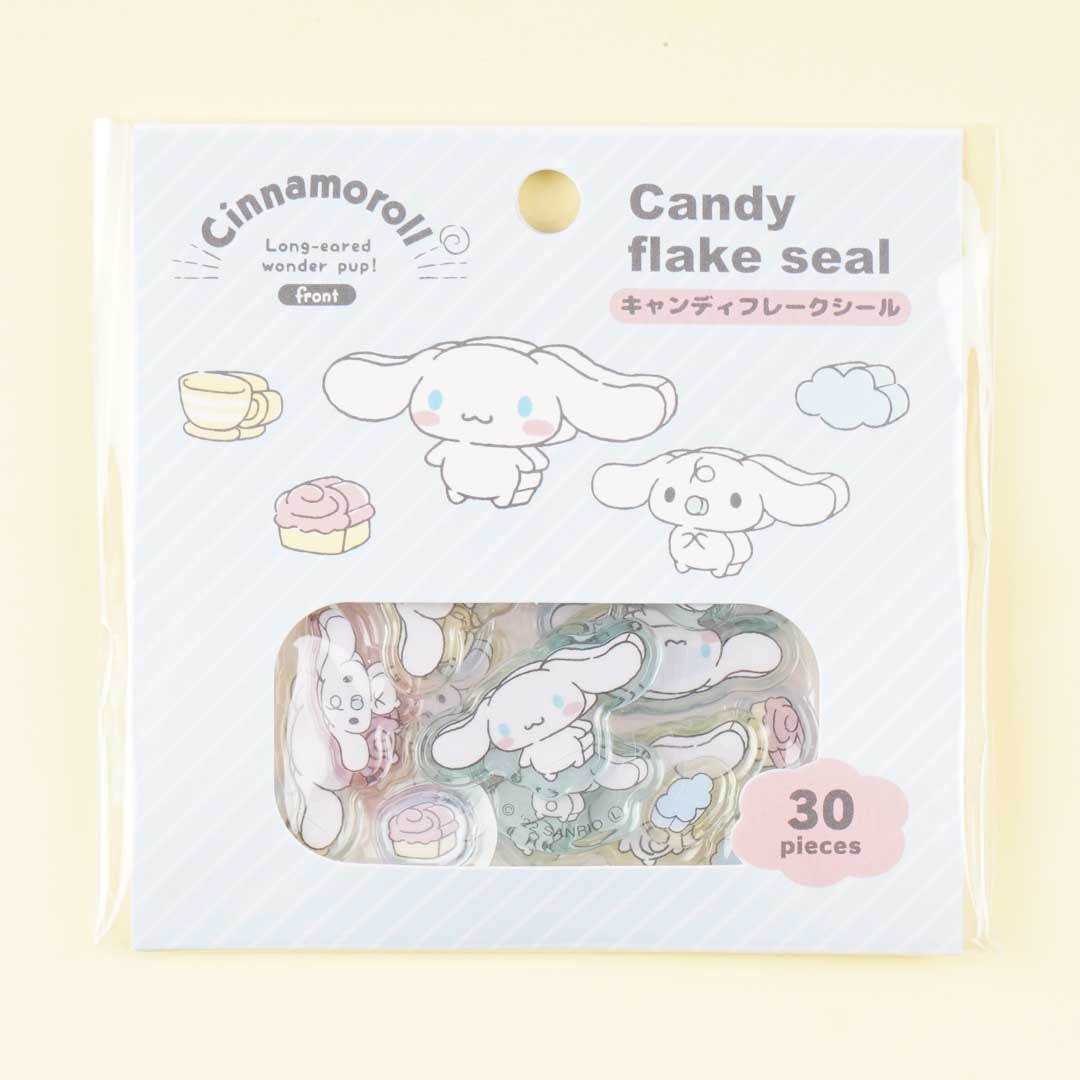 Sanrio Characters Die Cut Sticker - Cinnamoroll & Milk